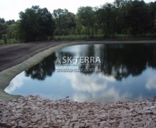 Очистка озера в Иванково