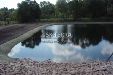 Очистка озера в Иванково