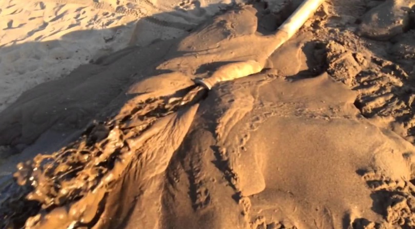 Намыв песка Киев